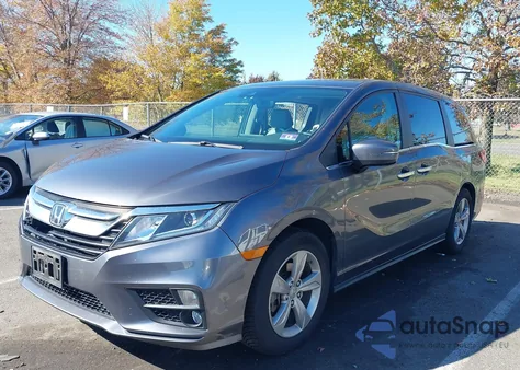 2018 Honda Odyssey Ex-L из США, поврежденный, VIN 5FNRL6H77JB015777